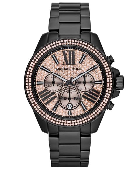 michael kors watch for women price|michael kors black watches women.